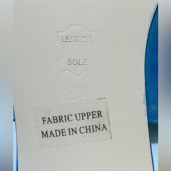 Matching Blue Purse & Shoes Set (Or Sold Separately) Size 8 W - Picture 10 of 10